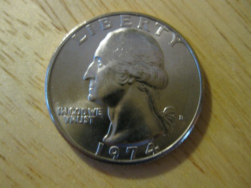 1974 washington quarto di - d,