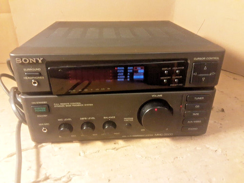 Raro vintage sony mch - raro,