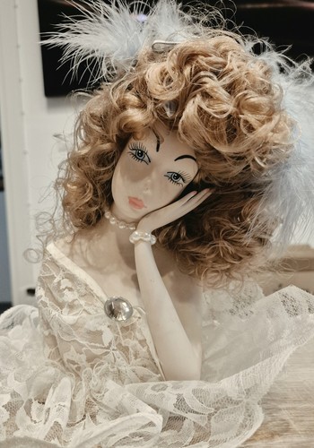 Busto bambola sposa vintage