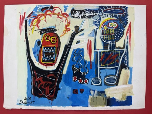 Jean michel basquiat quadro - jean-michel,