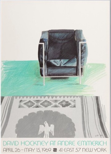 Sedia david hockney - sedia,