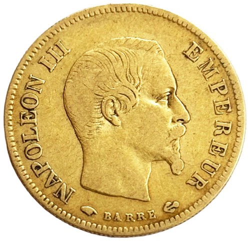 1858 oro francia franchi - a,