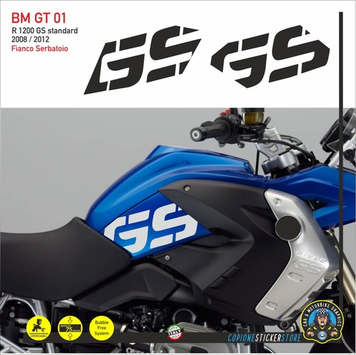 Adesivi fianco serbatoio - fianco, moto