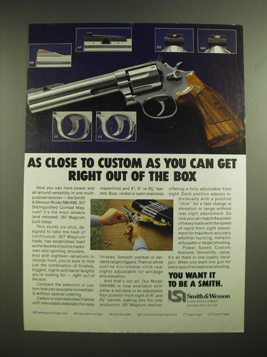 Pubblicità revolver smith - revolver,