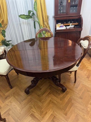 Elegante tavolo antico luigi - elegante,