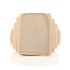 Anello Signet Vintage In Oro
