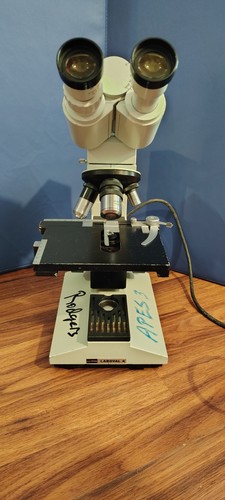 Aus jena laboval microscopio - aus, 4