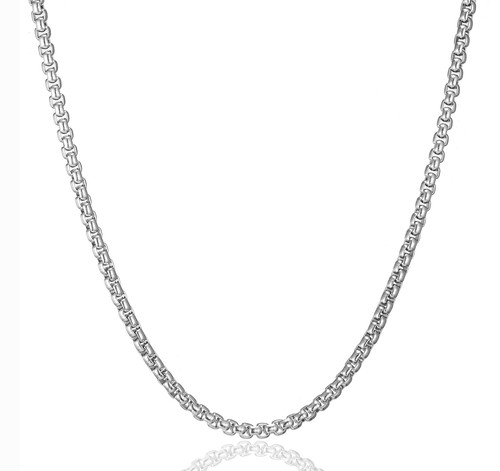 Collana uomo donna acciaio - collana,
