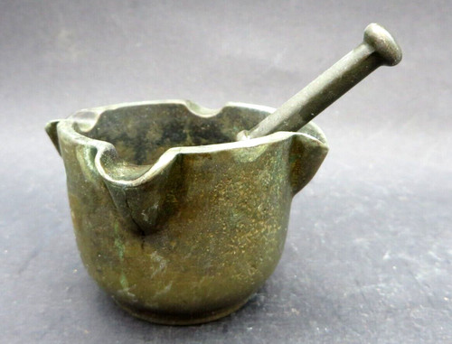 Piccolo mortaio bronzo - mortaio, in