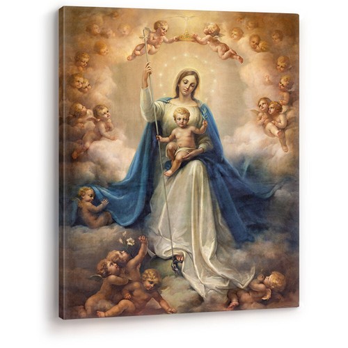 Quadro vergine maria - quadro, di