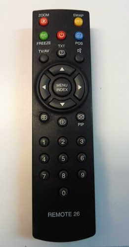 Telecomando remote tv - remote, 26