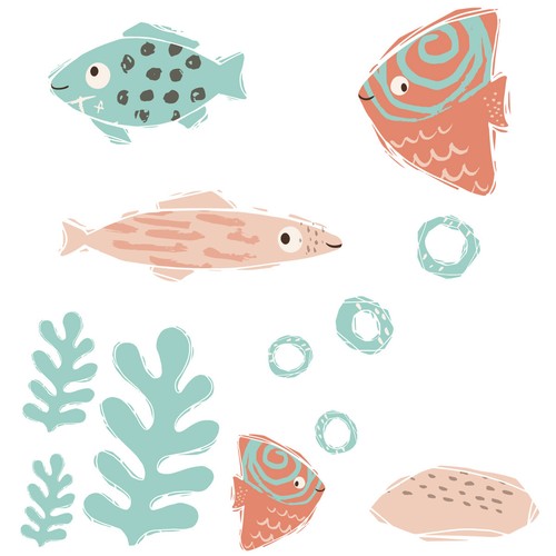 Adesivi murali wall stickers