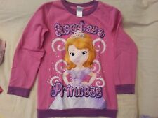 lotto 695 maglia maglioncino felpa rosa bimba bambina Le principesse 5 anni