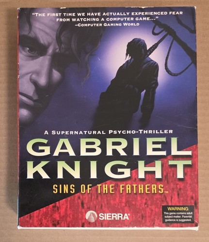 1993 gabriel knight sins - 1993, knight: