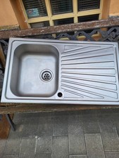 lavello In Acciaio cucina 1 vasca 86x50