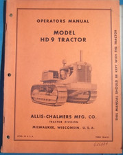 ALLIS CHALMERS HD9 TRATTORE