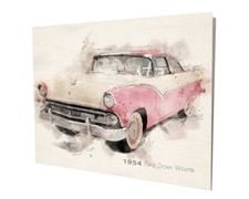Ford crown victoria 1954 - ford, rosa