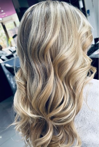 Parrucca bionda highlight wave - parrucca,