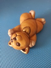 Thun Gatto Gattino Micio Grande Pancia In Su Sdraiato Rosso Arancione Cuore