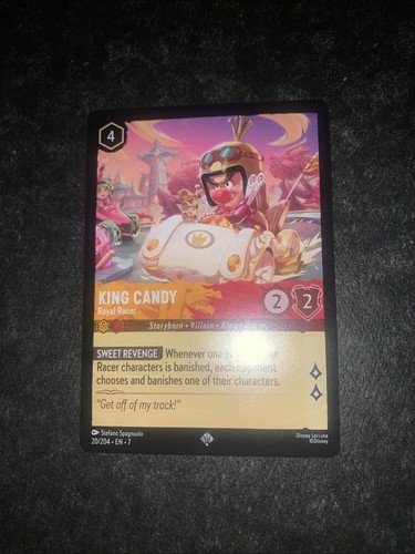 Disney lorcana king candy - lorcana,