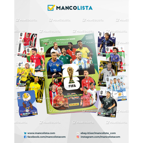 Mancolista com card mancanti - [mancolista.com],