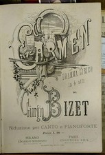 BIZET Georges. CARMEN
