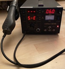 YIHUA 853D Stazione saldante SMD 3 in 1 aria calda, Alimentatore. Per Ricambi