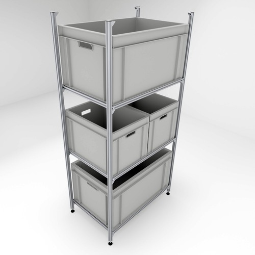 Sistema scaffalature 60x40 - di,