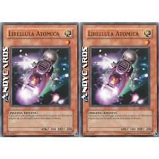 2x LIBELLULA ATOMICA • (Atomic Firefly) • Comune • DR2 IT136 • Unl • YUGIOH!