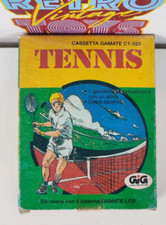 TENNIS GAMATE LCD GAME SYSTEM CARD GAME DEADSTOCK  GIG C1-023 1991 NUOVO