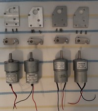 Gear Motor Motoriduttore DC 12Vdc 15/16 rpm motore elettrico