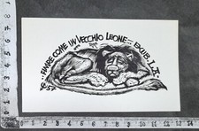 WUNDERKAMMER G EXLIBRIS 49 - " LEONE IPSE " - * LORENZO ALESSANDRI * - X