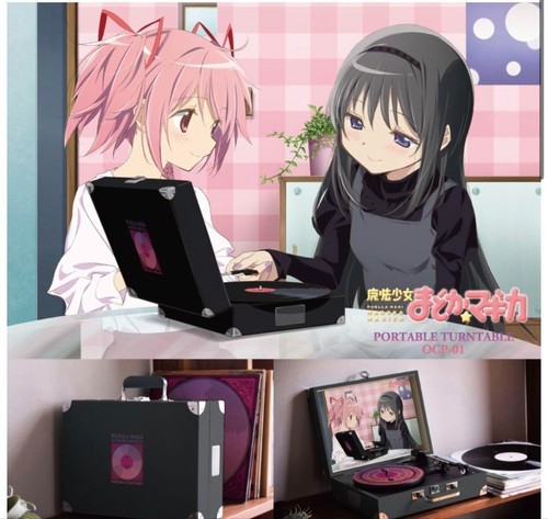 Giradischi madoka magi puella - magi,