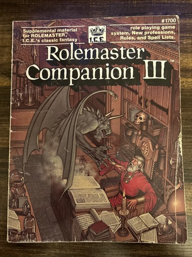 Rolemaster companion - 3,
