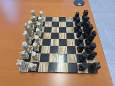 scacchiera in alabastro 36,5 x