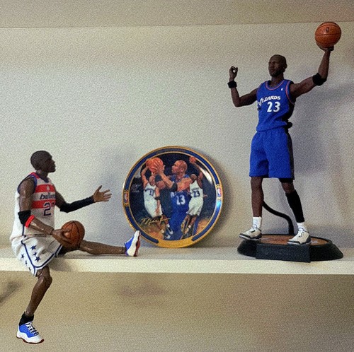 Michael jordan enterbay 2 - 1/6,