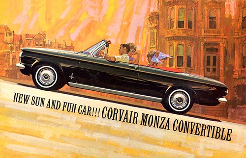Chevrolet corvair monza cabrio - monza,