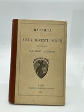 Raccolta di alcuni decreti