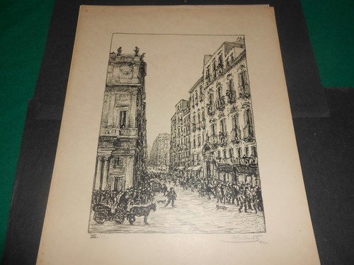 1924 litografia antonio - 1924,