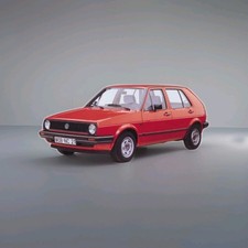 Volksvagen Golf Mh2 Libretto Carta Di Circolazione l7/09/1986