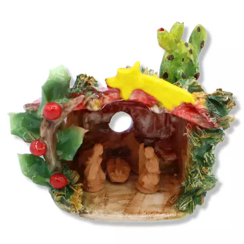 Presepe capanna pregiata - presepe,