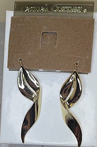 Zara twisted gold earrings - zara,