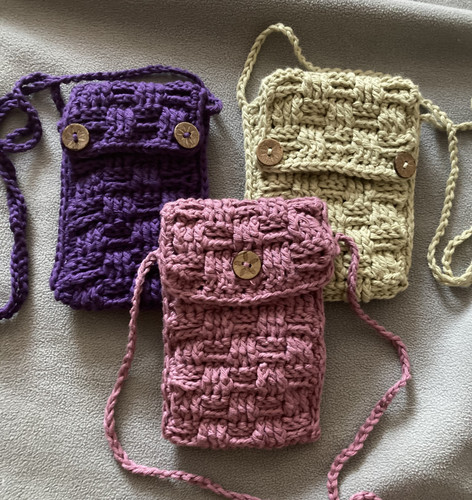 Borsa telefono fatta mano - telefono,