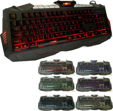 Tastiera Gaming Gamer 7 Colori