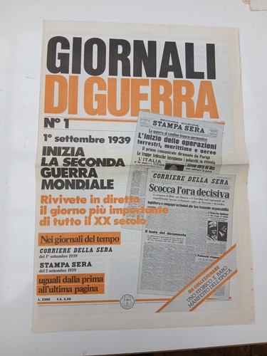 Giornali guerra ristampa n1 - di,