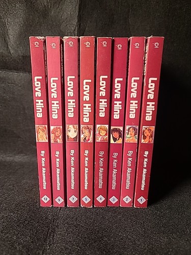 Lotto manga love hina - manga,