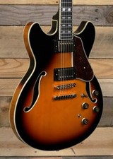 Chitarra Ibanez Artstar AS113 Hollowbody marrone Sunburst con custodia