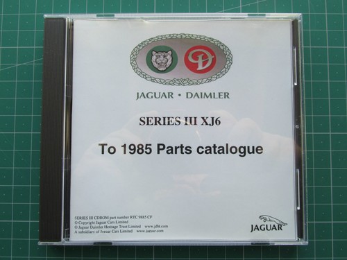 Catalogo ricambi jaguar - jaguar, xj6