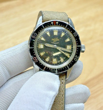 ENICAR SHERPA DIVETE Seapearl ACCIAIO CALIBRO 1034 Funziona benissimo! - Z12