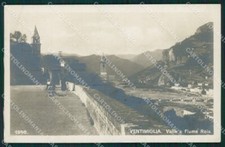 Imperia Ventimiglia Fiume Roia Foto cartolina MT3755